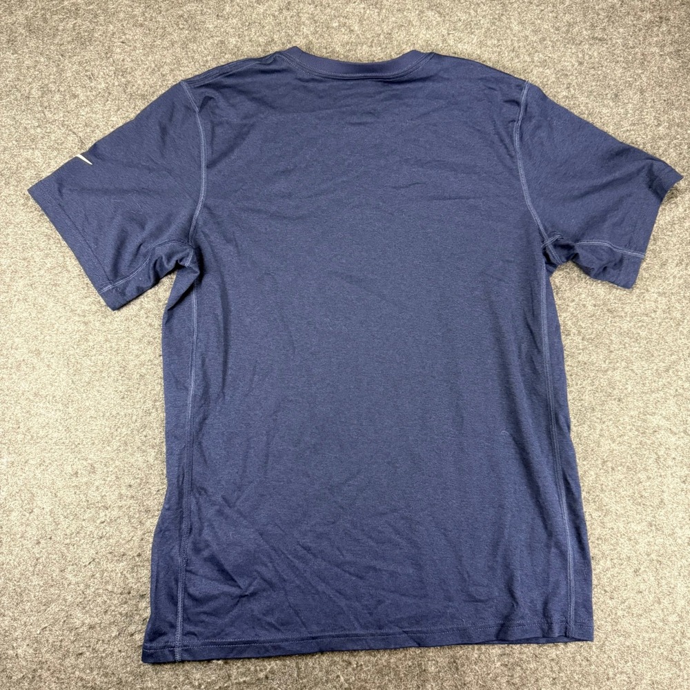 Nike Dri-FIT Cowboys T-Shirt Football Graphic Mens Medium Blue - Picture 8 of 9